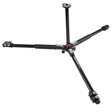 Manfrotto MT055XPRO3 Aluminum 3-Section Tripod Kit w/MHXPRO3W X-PRO 3-Way Head w/Retractable Levers and Friction Controls, Bundled with Two ZAYKiR Quick Release Plates