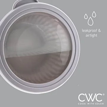 Nesting Prep Bowls Set with Lids - 8 Piece Set