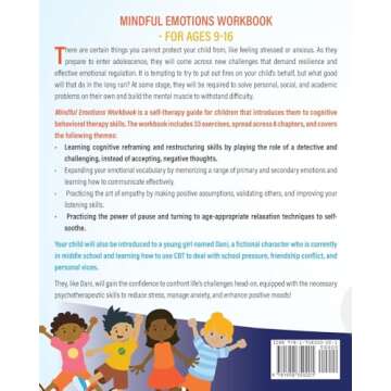 Mindful Emotions Workbook: A CBT Guide for Kids: Empowering Children with Strategies to Understand a...