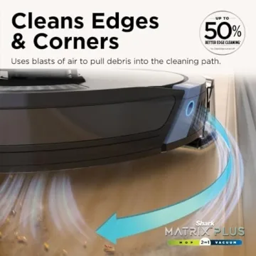 Shark Matrix Plus Robot Vacuum & Mop Combo - Powerful Suction