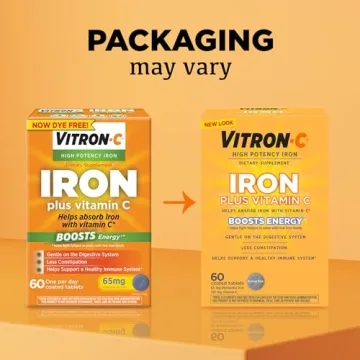 Vitron-C Iron Supplement with Vitamin C for Energy & Immunity