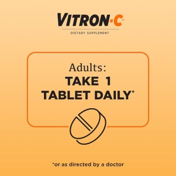 Vitron-C Iron Supplement with Vitamin C for Energy & Immunity