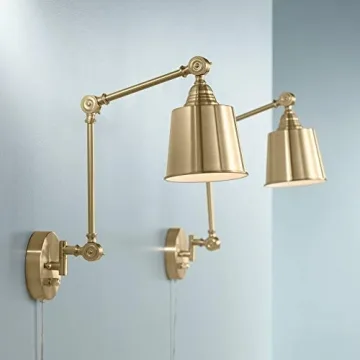 Elegant Mendes Wall Lamps Set of 2 by 360 Lighting