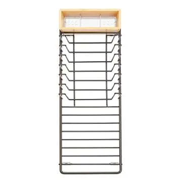 mDesign Kitchen Sink Dish Drainer for Easy Dish Drying