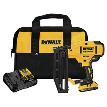 DEWALT 20V MAX XR Cordless Finish Nailer with Brushless Motor