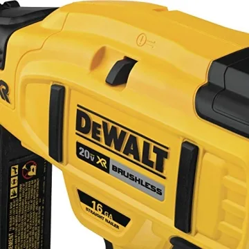 DEWALT 20V MAX XR Cordless Finish Nailer with Brushless Motor