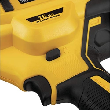 DEWALT 20V MAX XR Cordless Finish Nailer with Brushless Motor