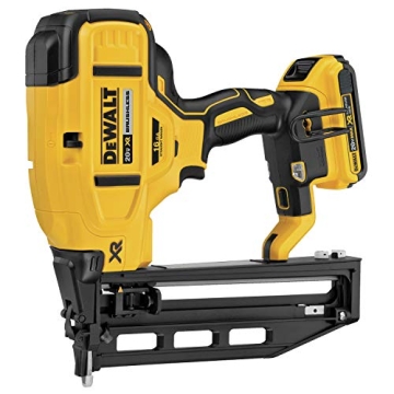 DEWALT 20V MAX XR Cordless Finish Nailer with Brushless Motor