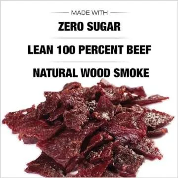 Old Trapper Zero Sugar Beef Jerky, 8oz Gourmet Snack
