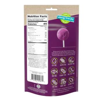 YumEarth Ultimate Organic Elderberry Pops, 15 count, Allergy Friendly, Gluten Free, Non-GMO, Vegan, ...