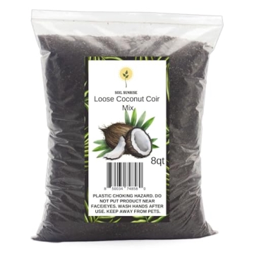 Loose Coconut Coir Mix - Perfect for Home Gardening & Plant Enthusiasts