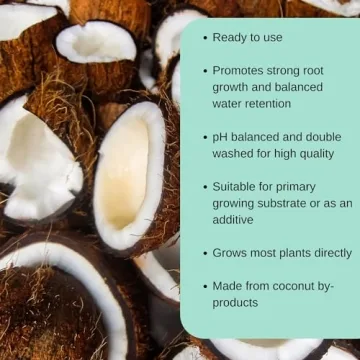 Loose Coconut Coir Mix for Home Gardening - Eco-Friendly Soil Solution