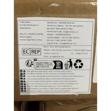 Unipaws Stylish Cat Litter Box Enclosure for Your Home