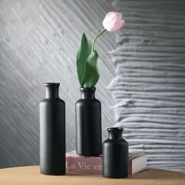 Sullivans Ceramic Vase Set for Modern Home Decor