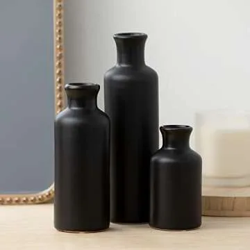Sullivans Ceramic Vase Set for Modern Home Decor