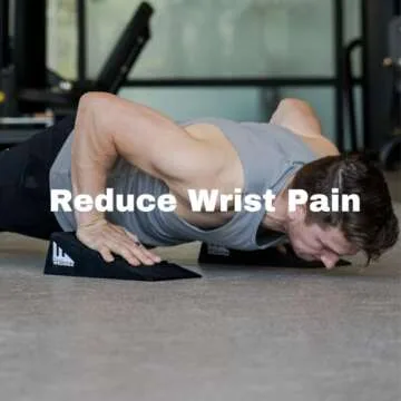 Squat Wedgiez Squat Wedge Pair For Knees Over Toes Training- Anti-Slip Squat Ramps for Lower Body Strength- Slant Board for Squats, ATG Split Squats,Calf Stretching- Squat Wedge Block with Free Video