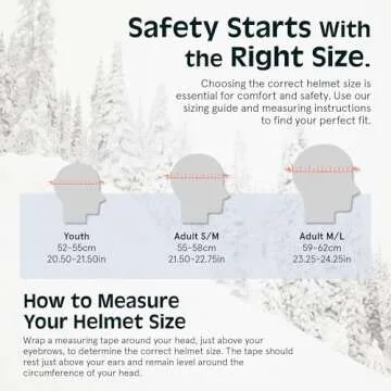 Retrospec Comstock Ski Helmet - Safe & Adjustable for All