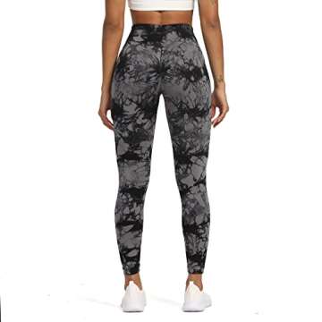Aoxjox Seamless Scrunch Legging - Workout Gym Yoga Pants