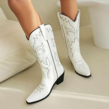Stunning Heelchic Cowboy Boots for Fashionable Women