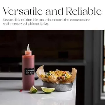 6-Pack Condiment Squeeze Bottles for Your Kitchen Needs