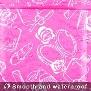 Fuxury Pink Rose Bubble Mailers 4x8" - Stylish Secure Shipping