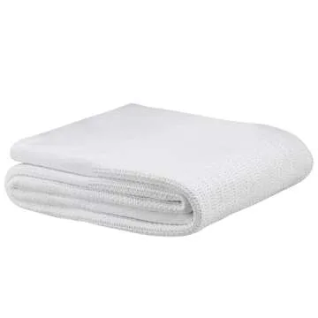 Beged 100% Cotton Thermal Blanket: Lightweight & Breathable
