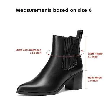 Stylish DREAM PAIRS Chelsea Ankle Boots for Any Event