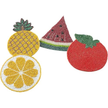 Stylish Handmade Folkulture Coasters for Drinks Set of 4