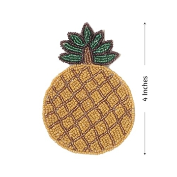 Stylish Handmade Folkulture Coasters for Drinks Set of 4