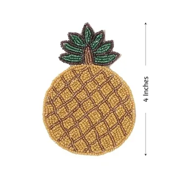 Stylish Handmade Folkulture Coasters for Drinks Set of 4