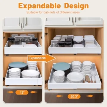 Heavy Duty Expandable Pull Out Cabinet Organizer