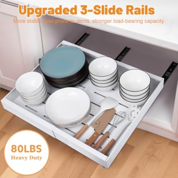 Heavy Duty Expandable Pull Out Cabinet Organizer