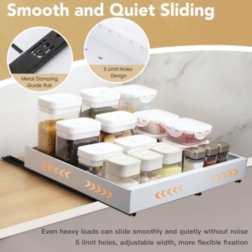 Heavy Duty Expandable Pull Out Cabinet Organizer