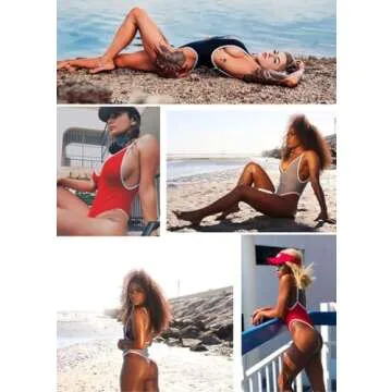 ALLureLove Sexy Monokini Women One Piece Bathing Suit