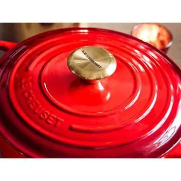Le Creuset Signature Gold Knob