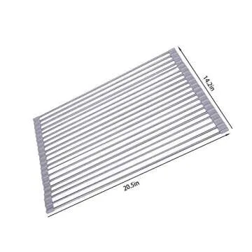 Ahyuan Roll Up Dish Drying Rack - Portable Kitchen Essential