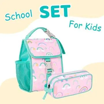 Choco Mocha Rainbow Pencil Pouch for Kids - Vibrant & Fun