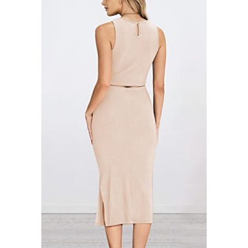 Stylish PRETTYGARDEN Women's 2 Piece Summer Outfit