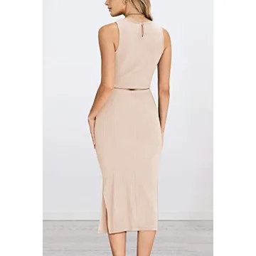 Stylish PRETTYGARDEN Women's 2 Piece Summer Outfit