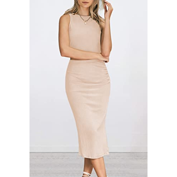 Stylish PRETTYGARDEN Women's 2 Piece Summer Outfit