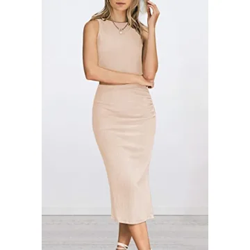 Stylish PRETTYGARDEN Women's 2 Piece Summer Outfit