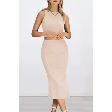 Stylish PRETTYGARDEN Women's 2 Piece Summer Outfit