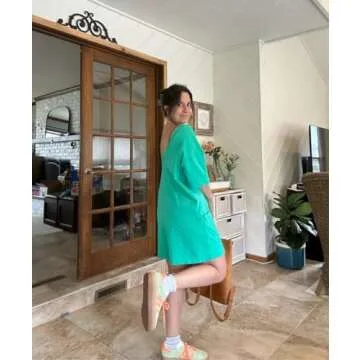 RIATOUR Women's Reversible Hot Shot Tee Romper with Pockets