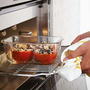 Bormioli Rocco Evolution 8-Piece Food Container Set