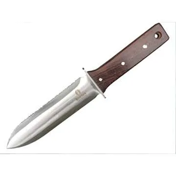 Hori Hori Japanese Garden Knife - Multi-use Camping/Digging Tool–[A Gardeners Dream] Sharp Stainle...