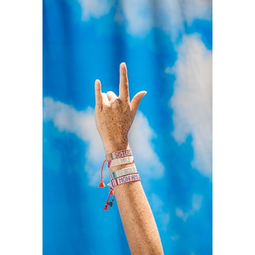 Gabby Word Bracelet – Adjustable Friendship Style