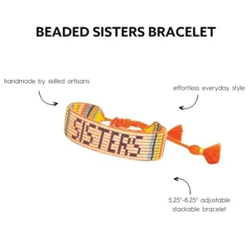 Gabby Word Bracelet – Adjustable Friendship Style