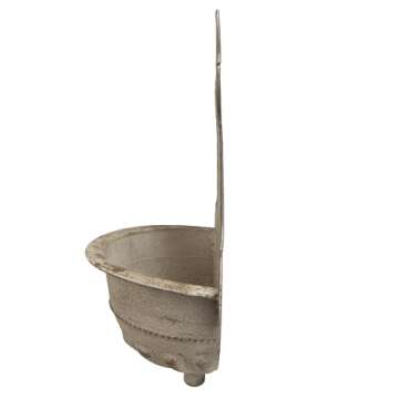 Creative Co-Op Reproduction of Vintage Iron Wall Water Fountain