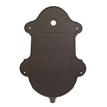 Creative Co-Op Reproduction of Vintage Iron Wall Water Fountain