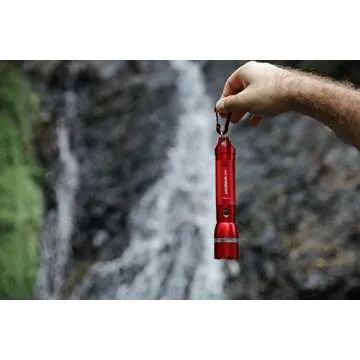 Life Gear 300 Lumen CREE LED Searchlight Flashlight and Powerful Emergency Signaling Rescue Beacon Light, Waterproof and Impact Resistant, Camping, Hiking, Hunting, Backpacking, Batteries Included